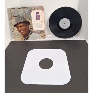 Nat King Cole Love Is A Many Splendored Thing Vinyl Record SPC-3046 VTG 1966 VG